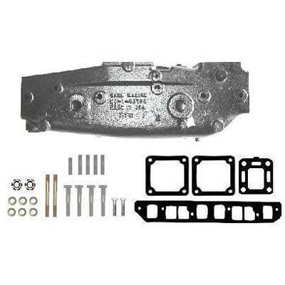 Direct Replacement Manifold (Mercarb) 6 bolt Mounting Pattern No Choke Stove, Mercruiser, MC-1-99798