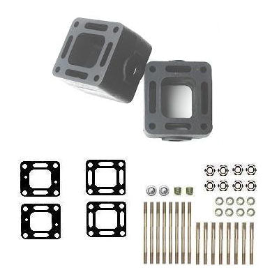 3" Riser Extension Block Set, Mercruiser, MC-20-93320A3