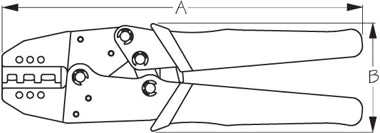 Sea-Dog, Deluxe Terminal Crimper Tool