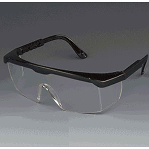 Western Pacific Trading, Safety Glasses, Adjustable Temples, Clear Lens