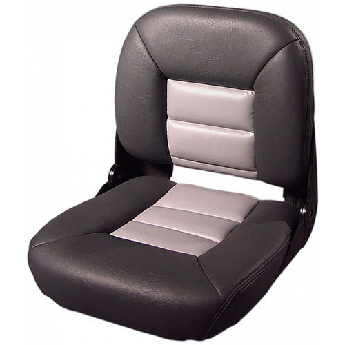 Tempress, Boat Seat, Navistyle, Low Back, Charcoal / Gray