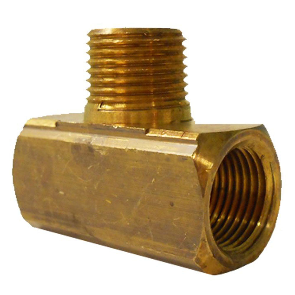 Trident LPG Fitting, 3/8" Male NPT x 3/8" Female NPT x 3/8" Female NPT  Branch Tee