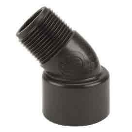 Banjo 3/4" Poly Street 45° Elbow