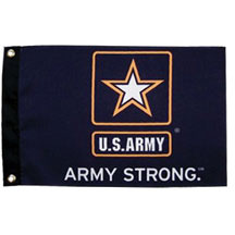 Taylor Made Flag Army Strong, Nylon 12" x 18"