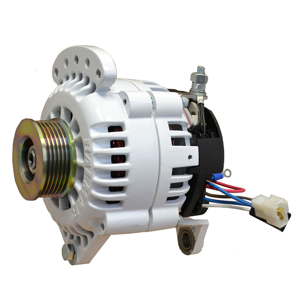 6-Series Alternator, 3.15" Saddle Mount, K6 Pulley, Isolated Ground