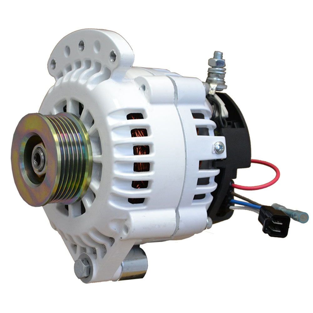 Balmar 6-Series Alternator, 12 Volt, 70 Amp, Saddle Mount, K6 Pulley, Isolated Ground.