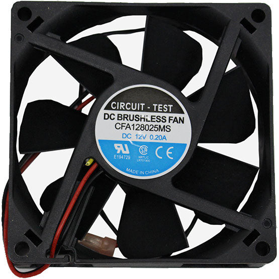 3 in. Replacement  Boxer Fan for 12 Volt P9000/P12000 Dickinson Propane Heaters, Required Speed Control Sold Separately