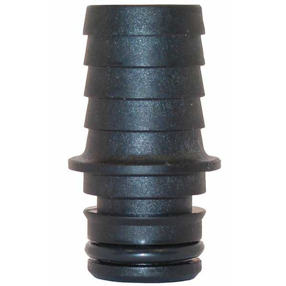 Jabsco, QEST Type Port Fitting, Quad Port to 3/4" Hose Barb, Straight (Sold as Pair)