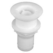 Perko Cockpit Scupper, Flush Mount, 1-1/2" Hose