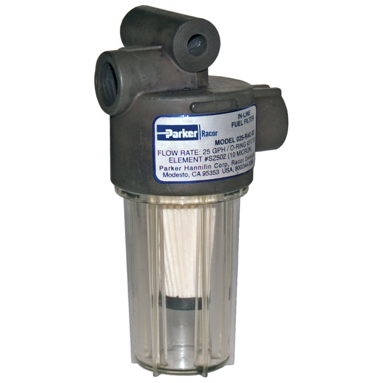 025-RAC Fuel Pre-Filter, Aquabloc Element, 10 Micron