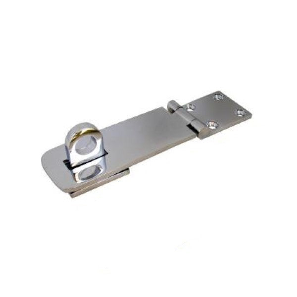 Chrome Plated Brass Heavy Duty Hasp 5-7/8" Overall