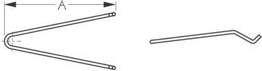 Stainless Steel Deck Plate Key