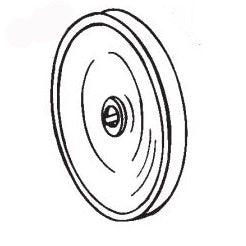 Jabsco, Pulley, 18753-0006 used on Jabsco 18830 & 18930