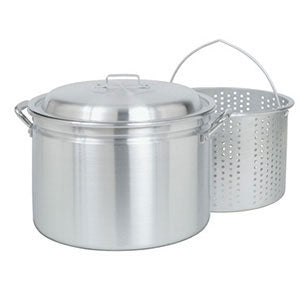 Bayou 24-qt Aluminum Steam-Boil-Fry Stockpot