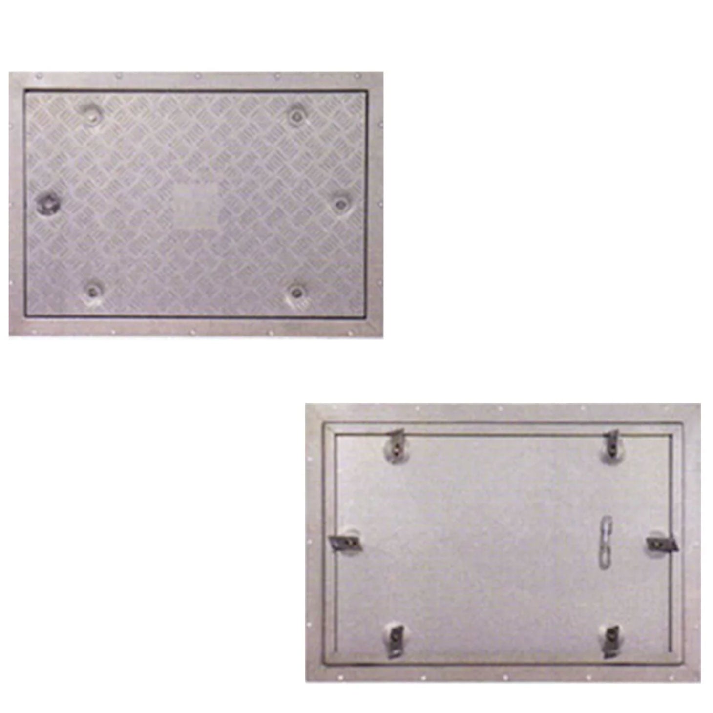 Aluminum Anchor Hatch 24" x 36", Stainless Frame, Endure