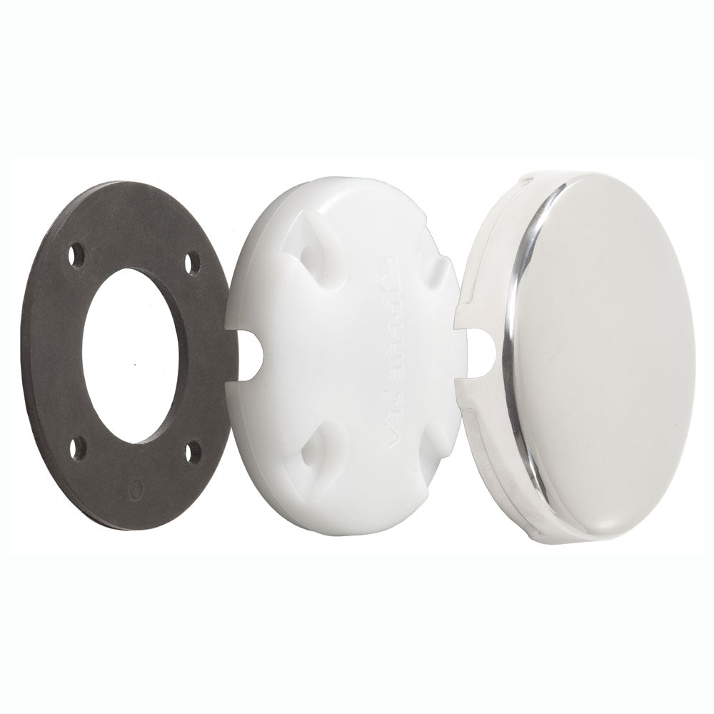 Blue Sea Side Entry CableClam with SS Dress Cap, p/n 1007100