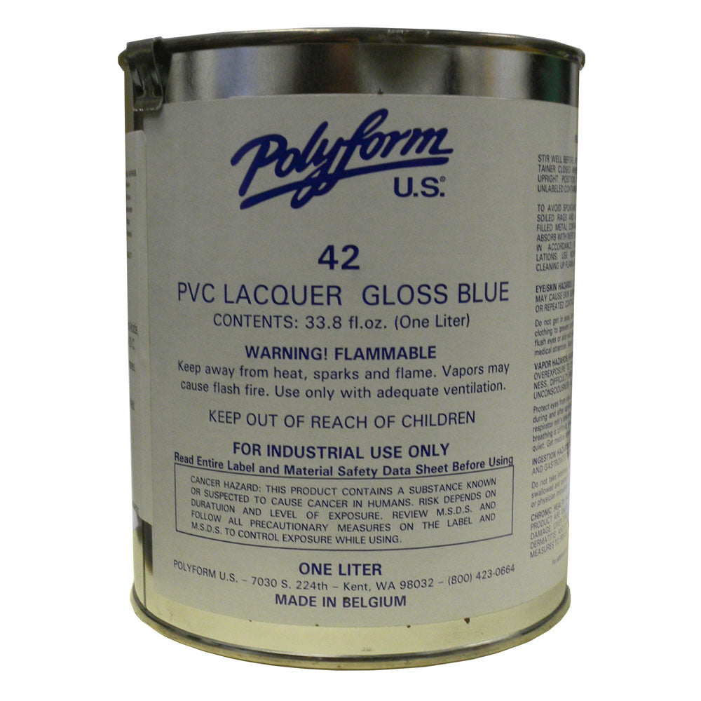Polyform 42 PVC Lacquer - Gloss Blue