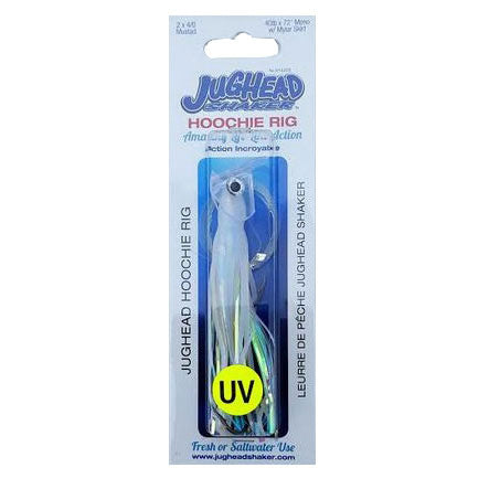 Jughead Shaker 4.5" Jughead Hoochie - Ultra Violet White