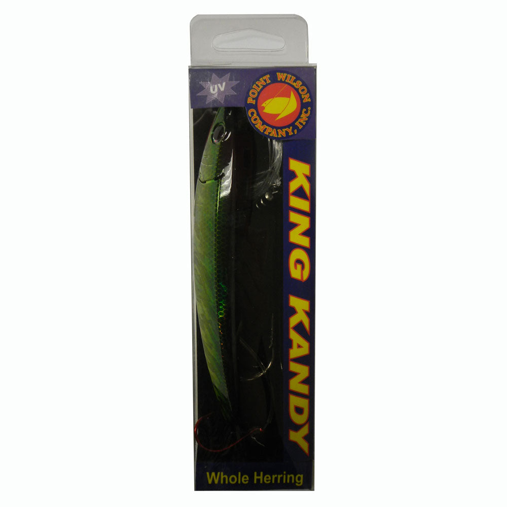 Point Wilson King Kandy Green Chrome UV Whole Herring
