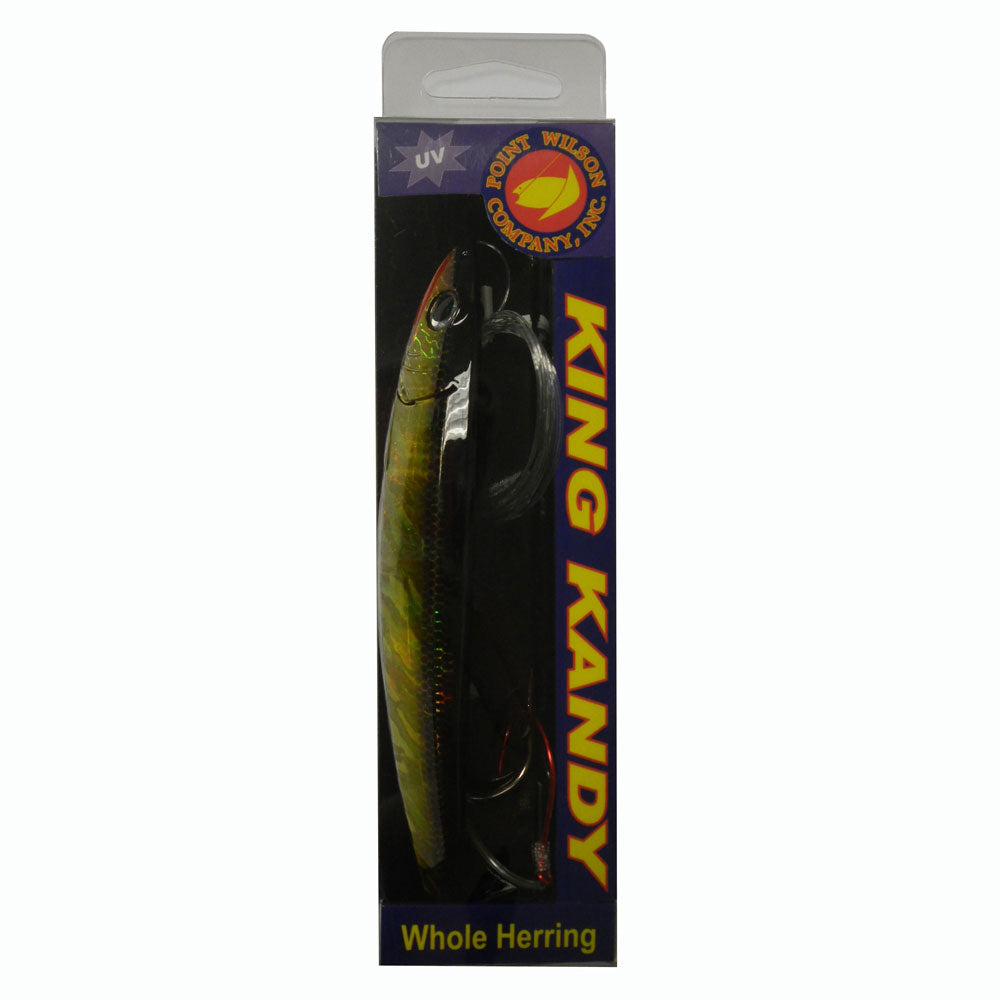 Point Wilson King Kandy Black Chrome UV Whole Herring