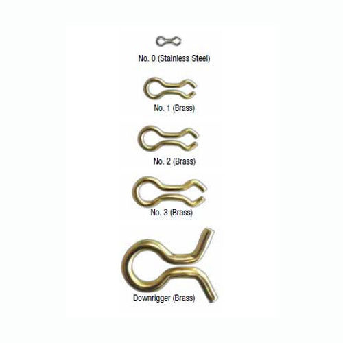 Do-It #3 Brass Wire Eyes (100 pk)