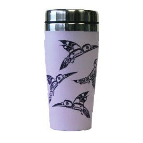16 oz Hummingbirds Travel Mug