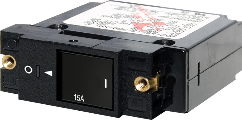 Blue Sea Systems A-Series Single Pole AC / DC Circuit Breaker, Restricted Off Rocker