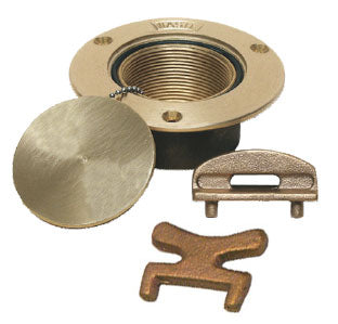 Buck Algonquin Pipe Deck Plates, Bronze and SS