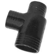 Exhaust Collectors, T Type, Powder Coated Gray Iron