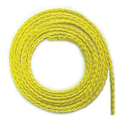Hollow Braid Monofilament Polypropylene, Yellow, Orange, Green