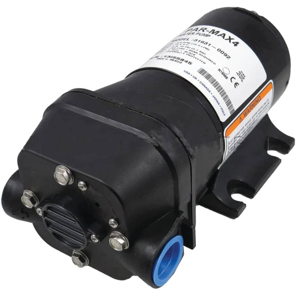 Jabsco, Par-Max 4 Diaphragm Rinse Pump For Quiet Flush Toilet