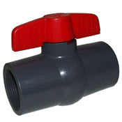Compact PVC Ball Valves, Threaded