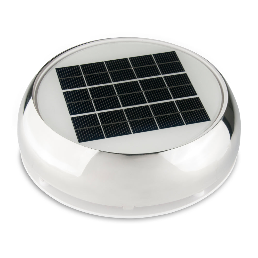 Marinco, 3" Day / Night Solar Vent with LED Lights