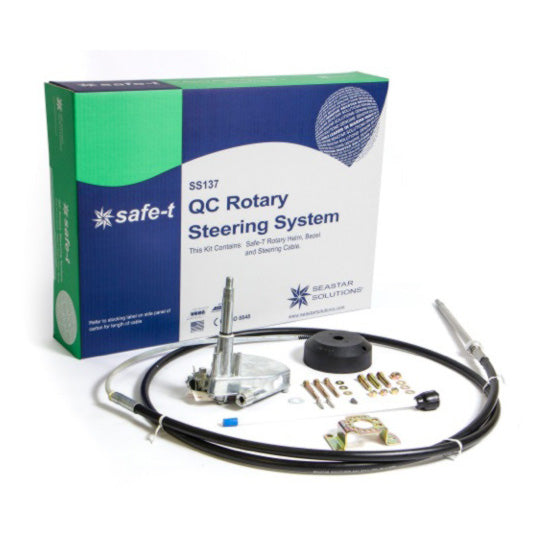 Safe-T QC Mechanical Cable Stern Drive Steering System, SS137