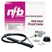 NFB Pro Rack Mechanical Dual Cable Outboard Steering System, SS152