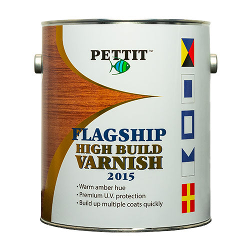 Pettit Flagship High Build and Premium Traditional High Gloss Varnish