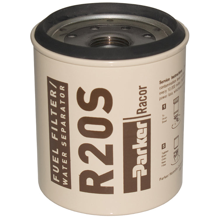 Racor, R20 Replacement Spin-On Fuel Filter Elements