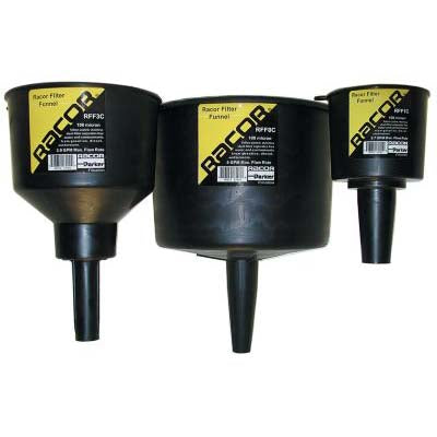 Fuel Funnel and Filter, 50 Micron Filtration