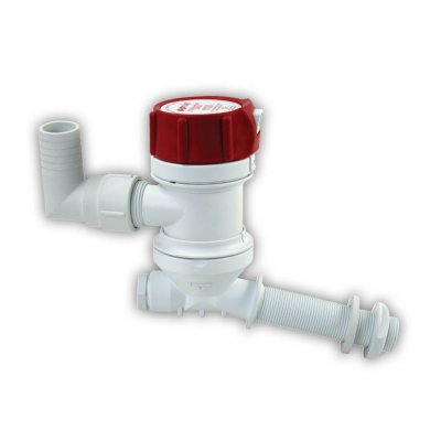Live Well Water Pump, Rule's Thru-Hull "C" Tournament Series w/Removable Motor Cartridge