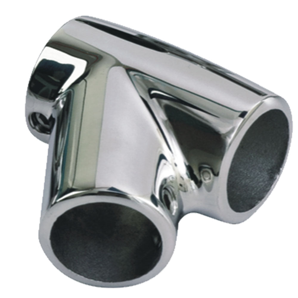 Sea-Dog, Hand Rail Fittings, Stainless Steel, 60 Deg. Tee, Right