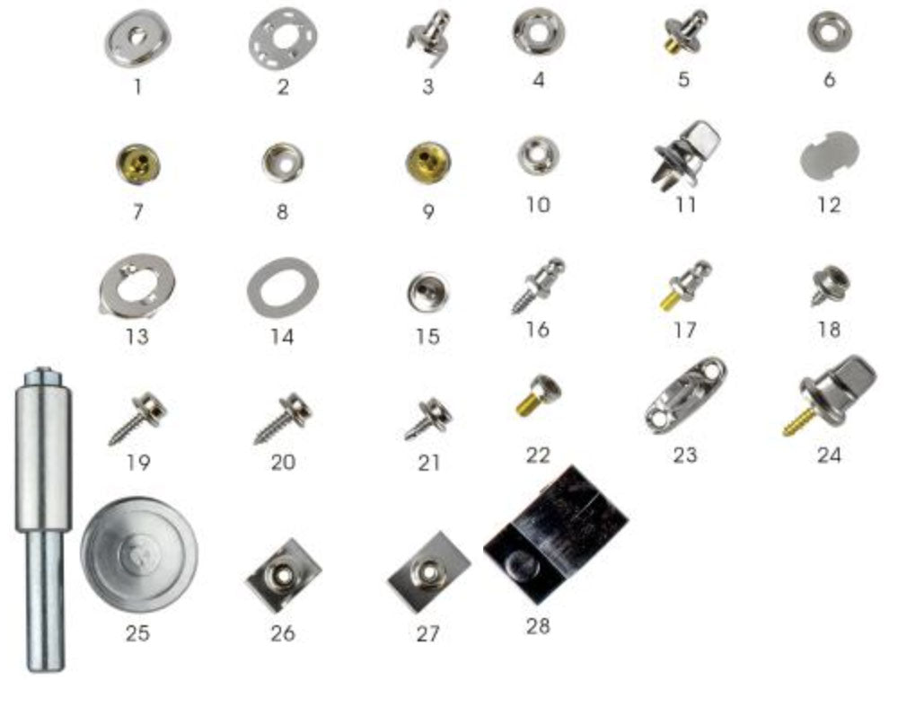 Sea-Dog Canvas Fasteners