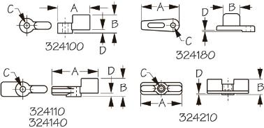 Sea-Dog, Windshield Latches