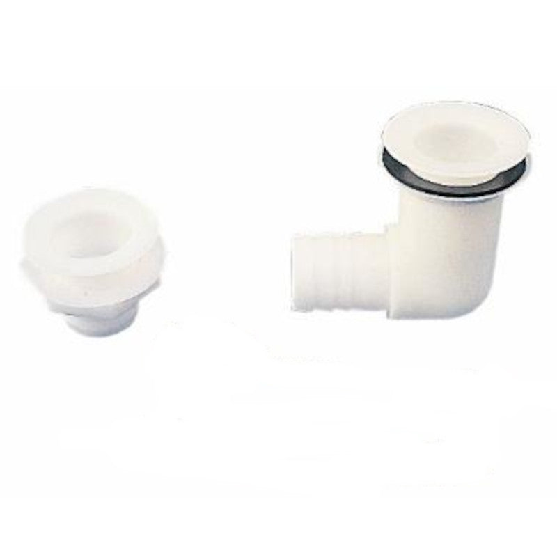 Sea-Dog, Sink Drain, Delrin, 1" Hose Barb