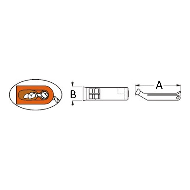 Sea-Dog, Poly Life Jacket Whistle