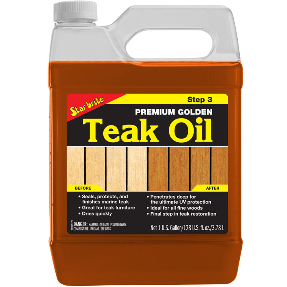 Starbrite, Golden Premium Teak Oil - Step 3