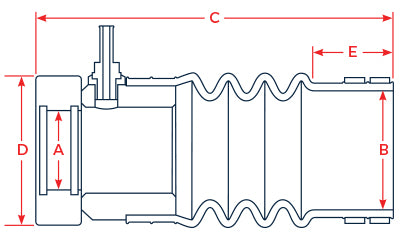 PSS Dripless Shaft Seal (Measured in Millimeters)