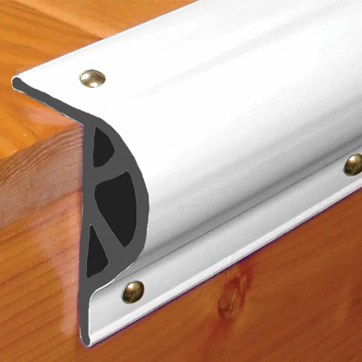 Dock Pro Vinyl Dock Edging by Taylor Made, Heavy Duty "P Gard" Profile