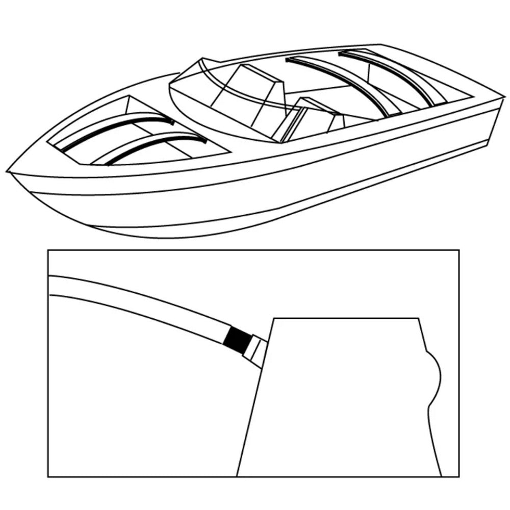 Boat Cover Bows, Fiberglass