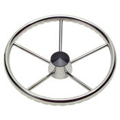 Destroyer Boat Steering Wheels, with Finger Grips, 5 Spoke - Model 170