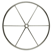 Destroyer Sailboat Steering Wheels - Model 530, Flat / Non-Dished